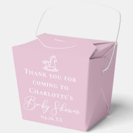 Caja Para Regalos Cute Fortuna de Caballo Mecedora para Baby Shower 