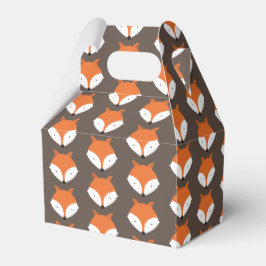 Caja Para Regalos Cute Fox Animal