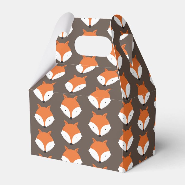 Caja Para Regalos Cute Fox Animal (Front Side)