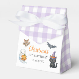 Caja Para Regalos Cute Ghost Halloween Primer Fiesta de cumpleaños