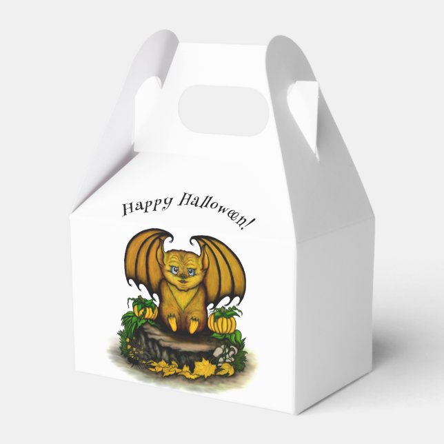 Caja Para Regalos Cute Halloween Bat (Front Side)