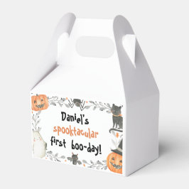 Caja Para Regalos Cute Halloween Spooktacular Cumpleaños Favor Box