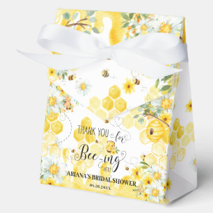 Caja Para Regalos Cute Honey Bees Yellow Floral Bridal Shower Baby