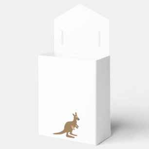Caja Para Regalos Cute Kangaroo y Joey