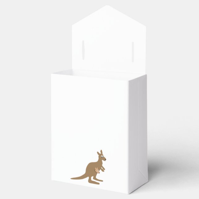 Caja Para Regalos Cute Kangaroo y Joey (Abierto)