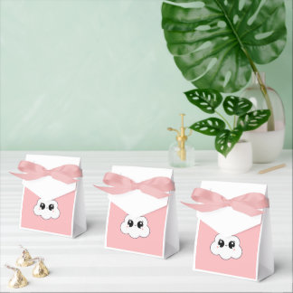 Caja Para Regalos Cute Kawaii Happy Cloud Minimalist Design
