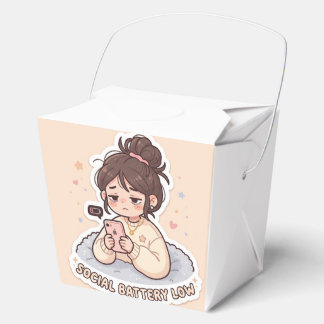 Caja Para Regalos Cute Kawaii Stickers – Divertido Portátil, Teléfon