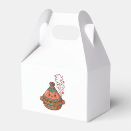 Caja Para Regalos Cute Kawaii Tajine Comida Cultural Marroquí Sticke