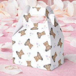 Caja Para Regalos Cute Kids Highland Cow Barnyard Cumpleaños