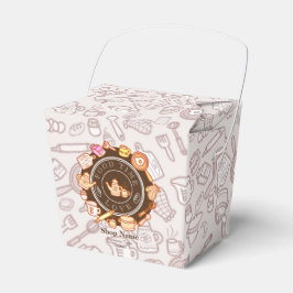 Caja Para Regalos Cute Kitchenware Marrón