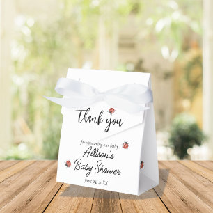 Caja Para Regalos Cute Ladybugs Baby Shower