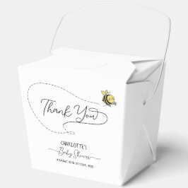 Caja Para Regalos Cute Little Bee Baby Shower