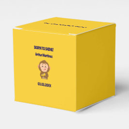 Caja Para Regalos Cute Monkey Theme Boy Baby Shower