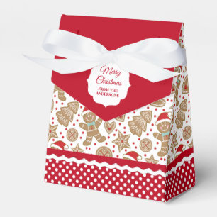 Caja Para Regalos Cute Navidades Gingerbread FavBox