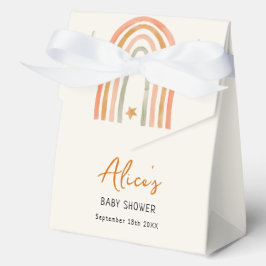 Caja Para Regalos Cute Rainbow Boho Baby Shower