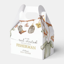 Caja Para Regalos Cute Rustic Fishing Baby Shower