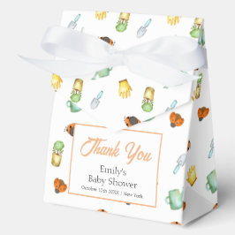 Caja Para Regalos Cute Rustic Greenery Ladybug Garden Baby Shower