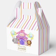 Cute Safari Circus Carnio Globo Baby Shower