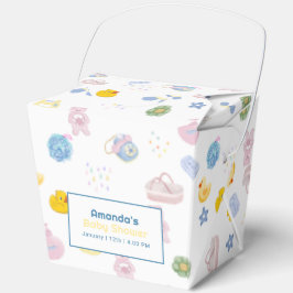 Caja Para Regalos Cute Salpica Salpica Pato de Goma Baño Revelación 
