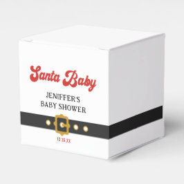 Caja Para Regalos Cute Santa Baby Holiday Baby Shower