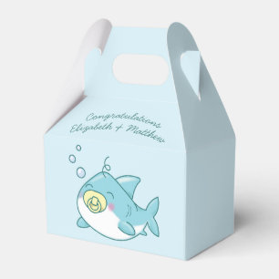 Caja Para Regalos Cute Shark Baby Shower Kawaii