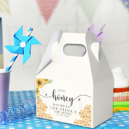 Caja Para Regalos Cute Sunflower Bee Baby Shower
