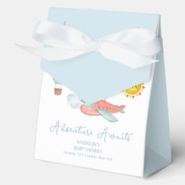 Caja Para Regalos Cute Travel Airplane Hot Air Balloon Baby Shower 