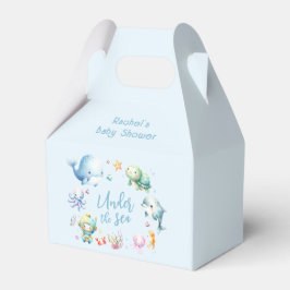 Caja Para Regalos Cute Under the Sea Baby Shower