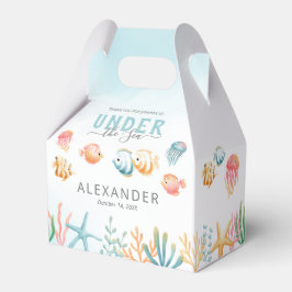 Caja Para Regalos Cute Under the Sea Kids Birthday Favor Box