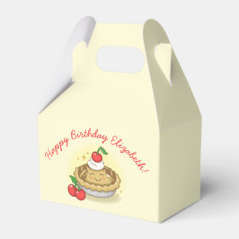 Caja Para Regalos Cutie Pie Birthday Party Kids Cherry