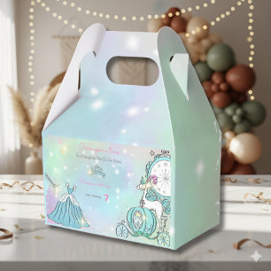 Caja Para Regalos Cuto de la Princesa Cuento de hadas Cumpleaños