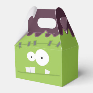 Caja Para Regalos Cuto Halloween Frankenstein Monster Face