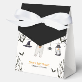 Caja Para Regalos Cuto Pequeño Boo Clothesline Baby Shower