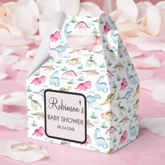 Caja Para Regalos Cuto pequeño Dino Baby Shower