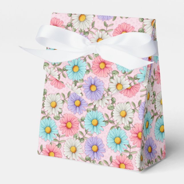 Caja Para Regalos Daisies de color bonito (Front Side)