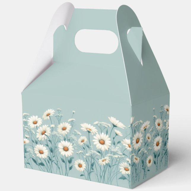 Caja Para Regalos Daisy Abundante (Reverso )