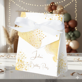 Caja Para Regalos Daisy acuarela primer cumpleaños