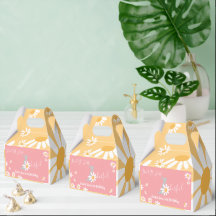 Daisy Hippie Bebé Maravillosa Primera Fiesta de Cu