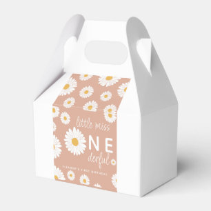 Caja Para Regalos Daisy Maravilloso Primer Cumpleaños Favor Gable Bo