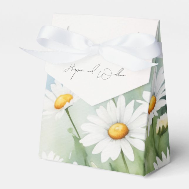 Caja Para Regalos Daisy meadow boda (Front Side)