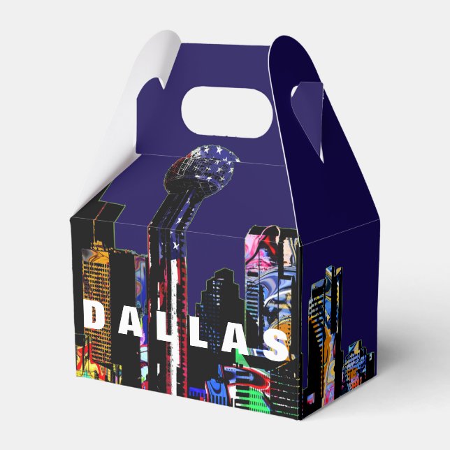 Caja Para Regalos Dallas, Texas en graffiti (Front Side)