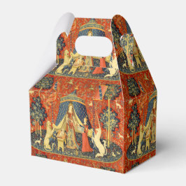 Caja Para Regalos Dama y Unicornio Tapiz Medieval: Arte Francés