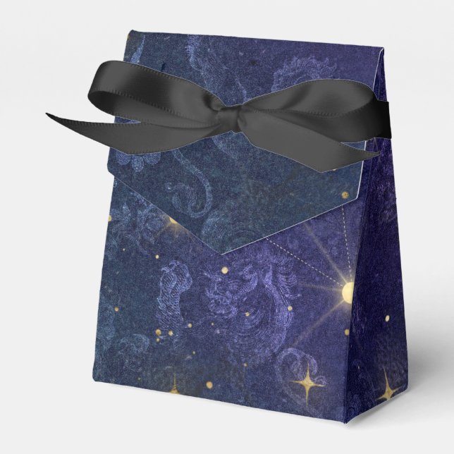 Caja Para Regalos Damasco de cosecha (Front Side)