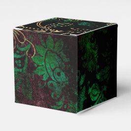 Caja Para Regalos Damasco floral vintage