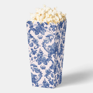 Caja Para Regalos Damasco rosa y azul para el abuelo