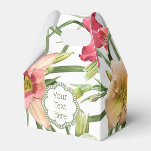 Caja Para Regalos Daylilies personalizados