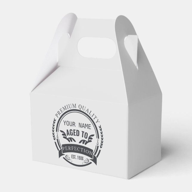 Caja Para Regalos De la edad a la perfección (Front Side)