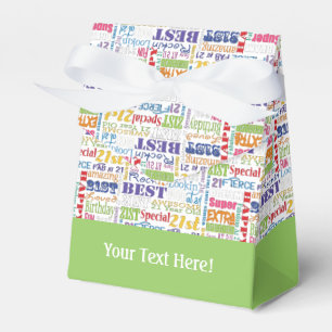 Caja Para Regalos De la fiesta regalos únicos y 21ros de cumpleaño