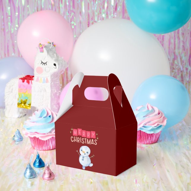 Caja Para Regalos Deck the Halls: Feliz Navidad Alegre" (Fiesta)