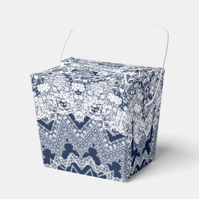 Caja Para Regalos Decoración de encajes (Front Side)